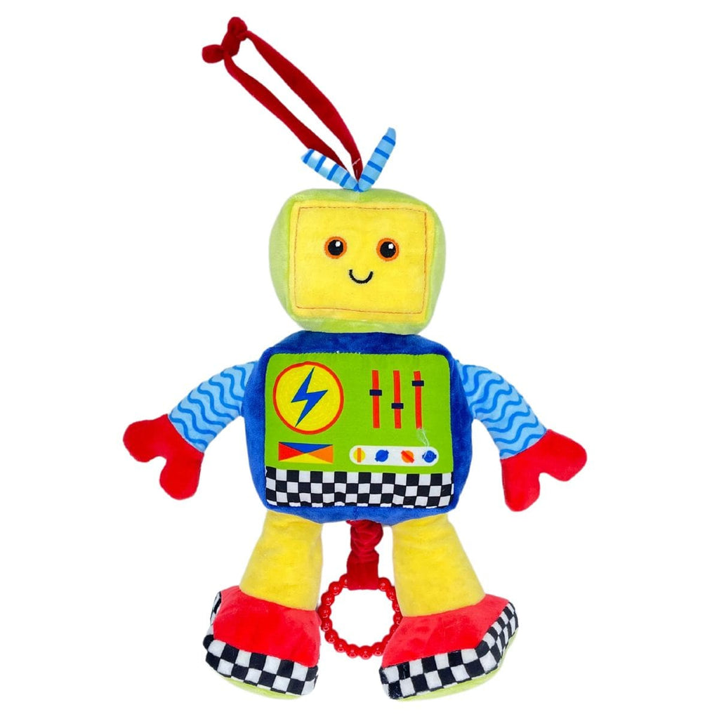 Muñeco de Peluche Robot con Melodía de Cuna  Jugar y Crear 🌟 Juguetes y Sonrisas 