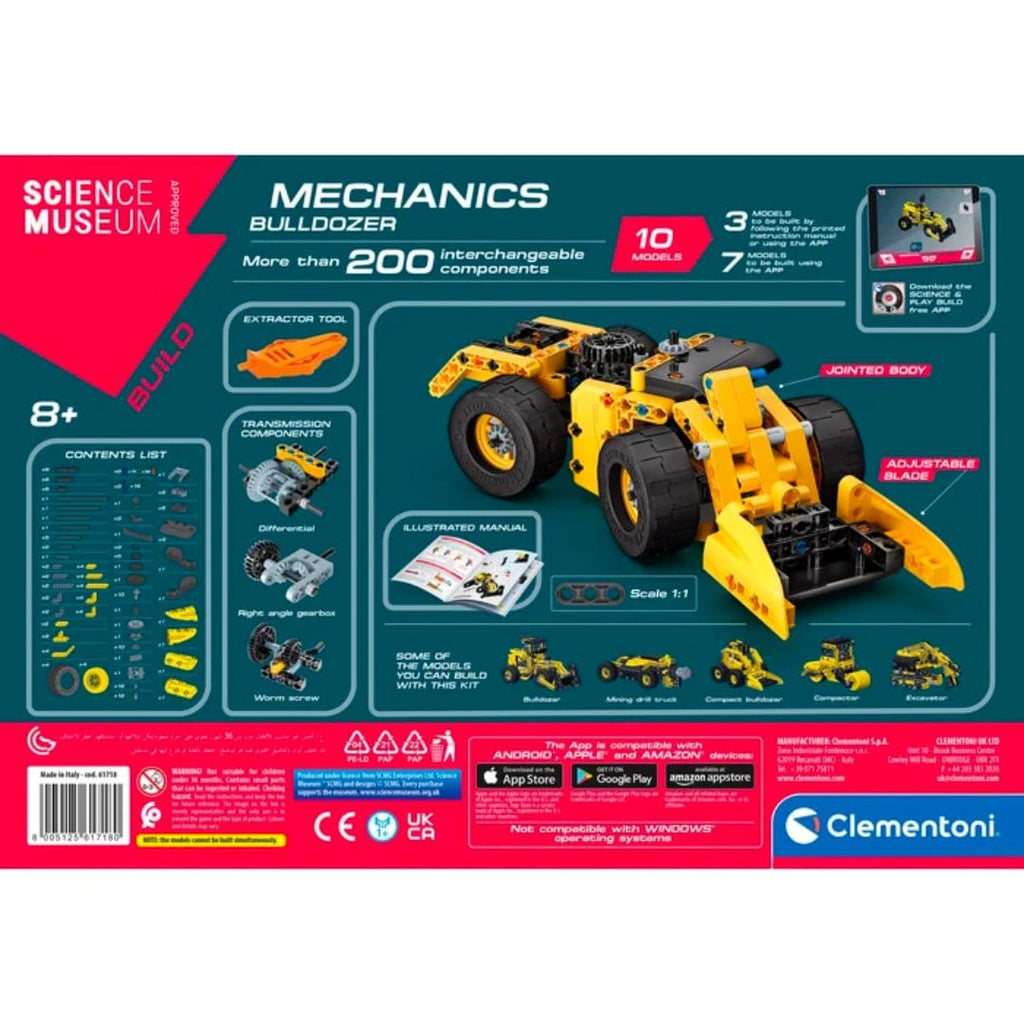 Juegos y juguetes Bulldozer Armable Clementoni 8005125553471