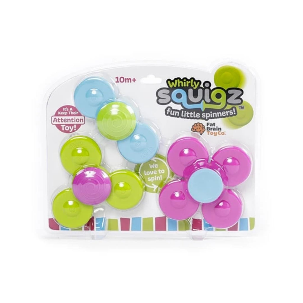 Juegos y juguetes Whirly Squigz, Spinners Para Bebes Y Niños Fat Brain Toys 811802024275
