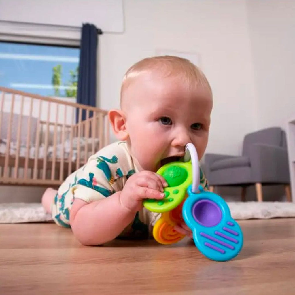 Juguete Juego Sensorial para Bebé, Dimpl Clutch Fat Brain Toys 810074270953