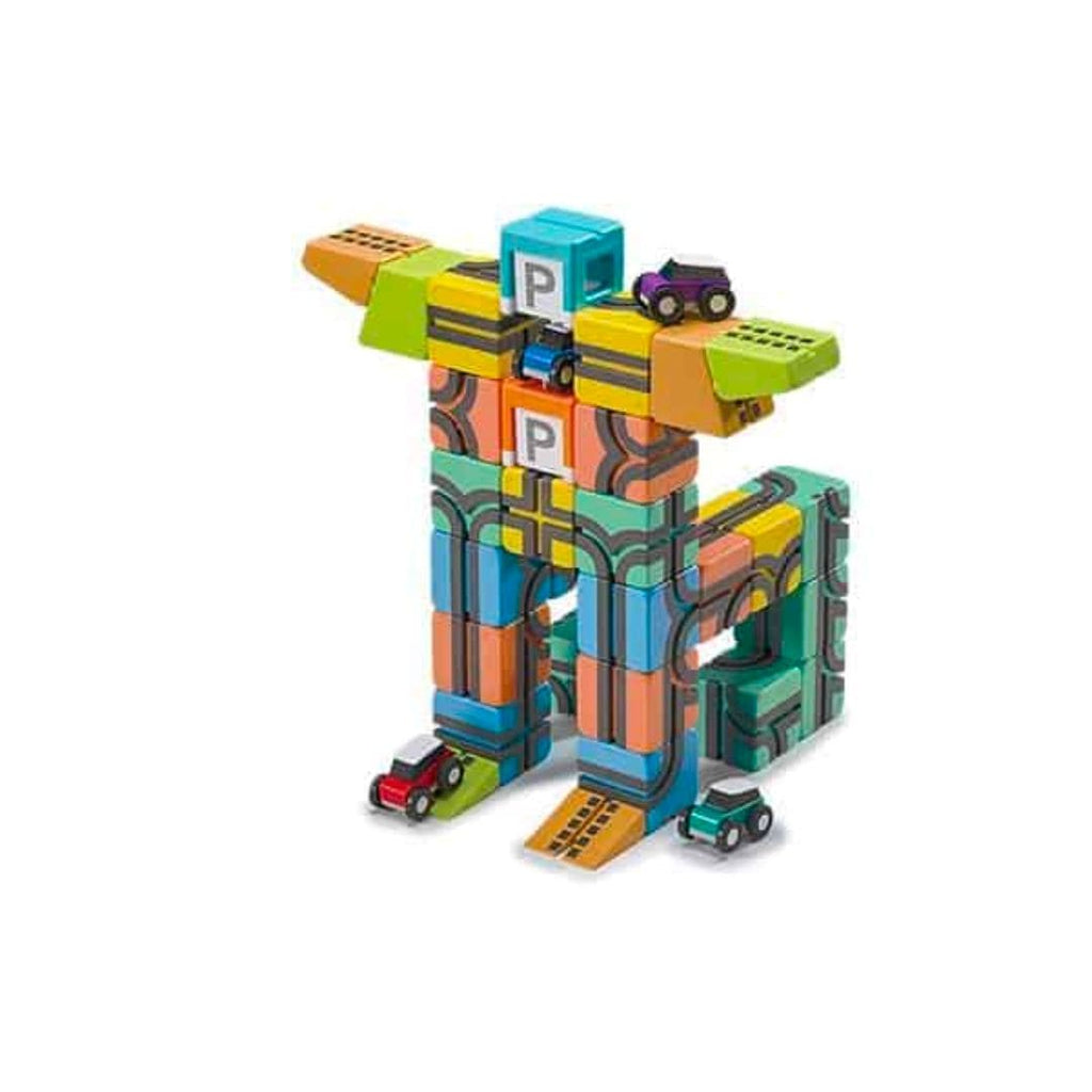 Juguete Juego Cubos Magnéticos Qbi toy Magnetic Cubes- Plus Pack 39 pcs QBI Toy 4710582041006